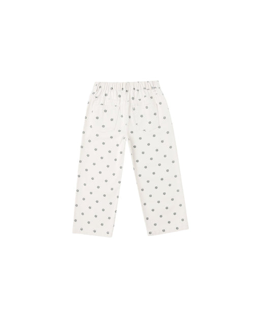Rylee + Cru Straight Leg Pant, Mini Daisy - Flying Ryno