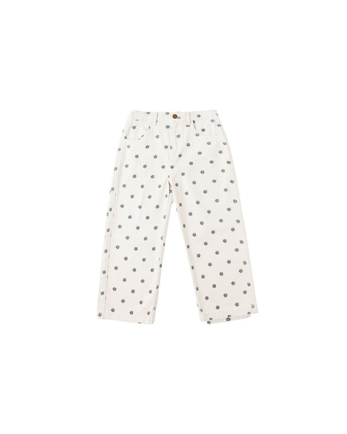 Rylee + Cru Straight Leg Pant, Mini Daisy - Flying Ryno