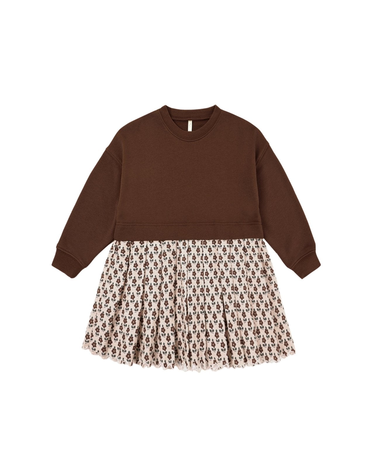 Rylee + Cru Sweatshirt Dress, Vintage Bloom - Flying Ryno