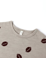 Rylee + Cru Tee and Pant Set, Footballs - Flying Ryno