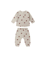 Rylee + Cru Tee and Pant Set, Footballs - Flying Ryno