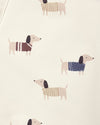 Rylee + Cru Tee Raglan Jumpsuit, Dachshund - Flying Ryno