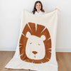 Saranoni Double - Layer Bamboni Receiving Blanket - Flying Ryno