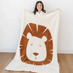Saranoni Double - Layer Bamboni Receiving Blanket - Flying Ryno