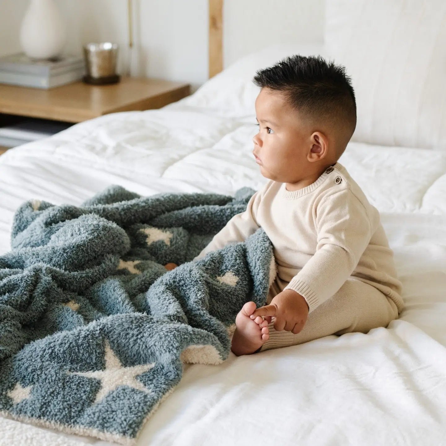 Saranoni Double - Layer Bamboni Receiving Blanket - Flying Ryno