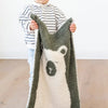 Saranoni Double - Layer Bamboni Receiving Blanket - Flying Ryno