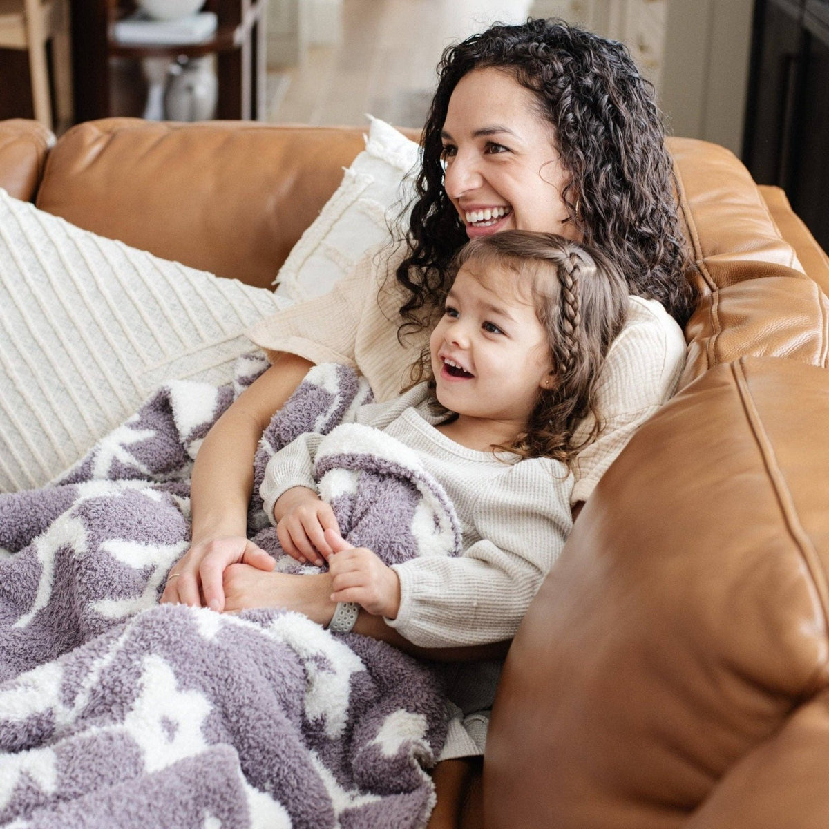 Saranoni Double-Layer Bamboni® Receiving Blanket, Pansy - Flying Ryno
