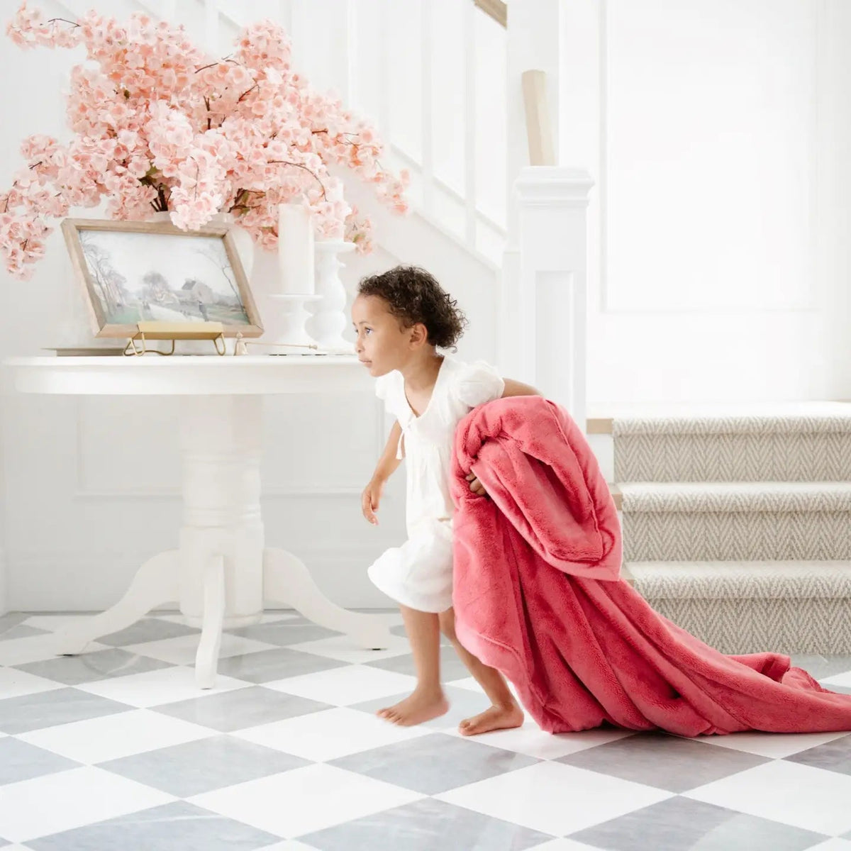 Saranoni Lush Toddler Blanket, Primrose - Flying Ryno