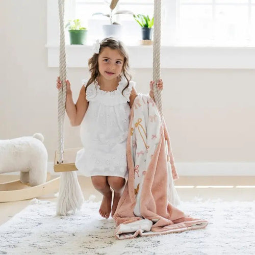 Saranoni Minky/Lush Toddler Blankets - Flying Ryno