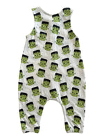 SIIX Collection Halloween Monster / Organic Bay Jumpsuit - Flying Ryno