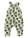 SIIX Collection Halloween Monster / Organic Bay Jumpsuit - Flying Ryno