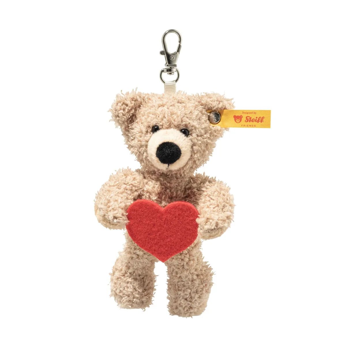 Steiff Fynn Teddy bear with Heart Keyring - Flying Ryno