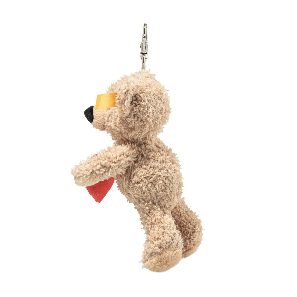 Steiff Fynn Teddy bear with Heart Keyring - Flying Ryno