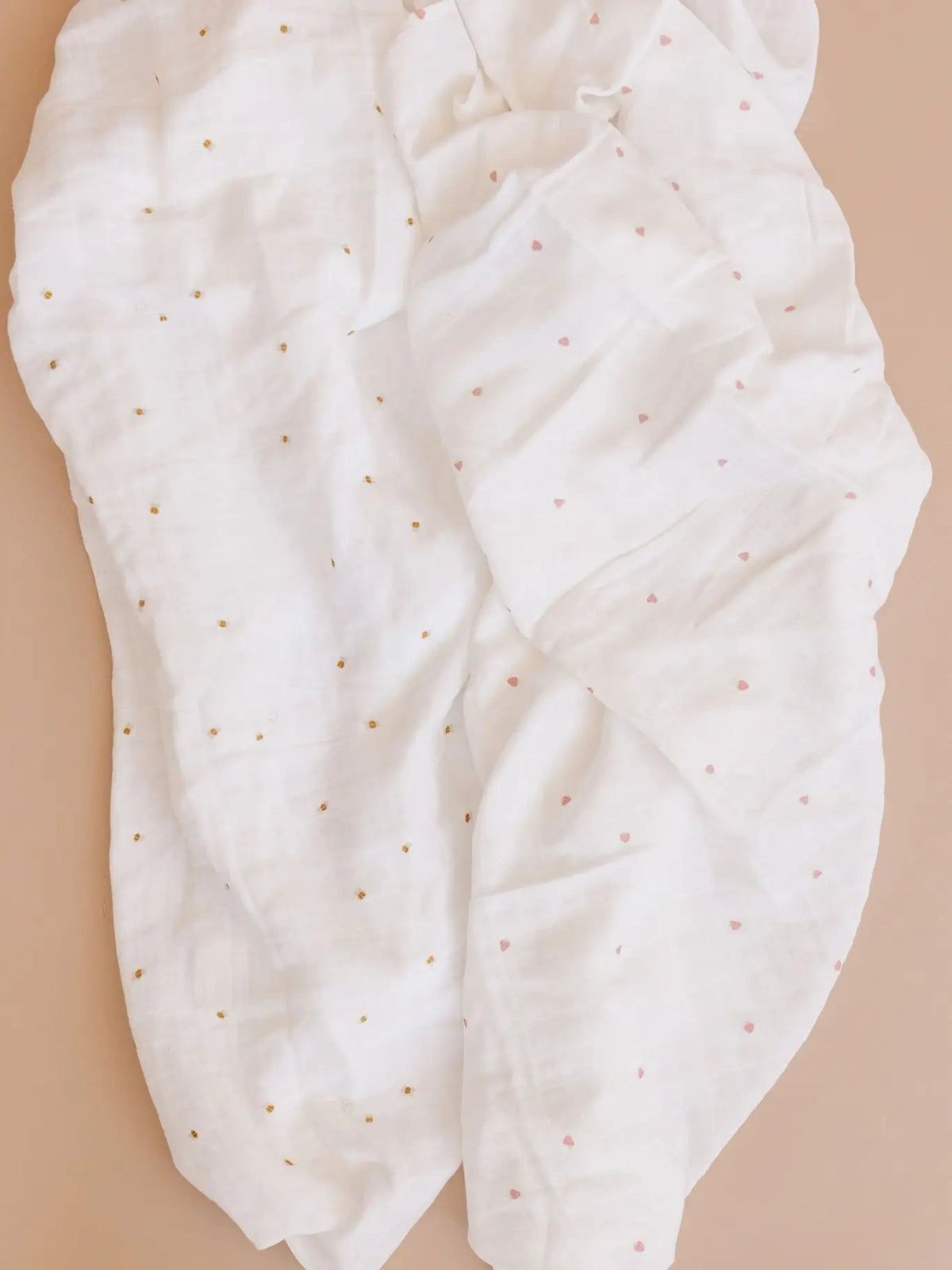 The Blueberry Hill Swaddle Strawberry Baby Organic Muslin Blanket Girl Pink - Flying Ryno