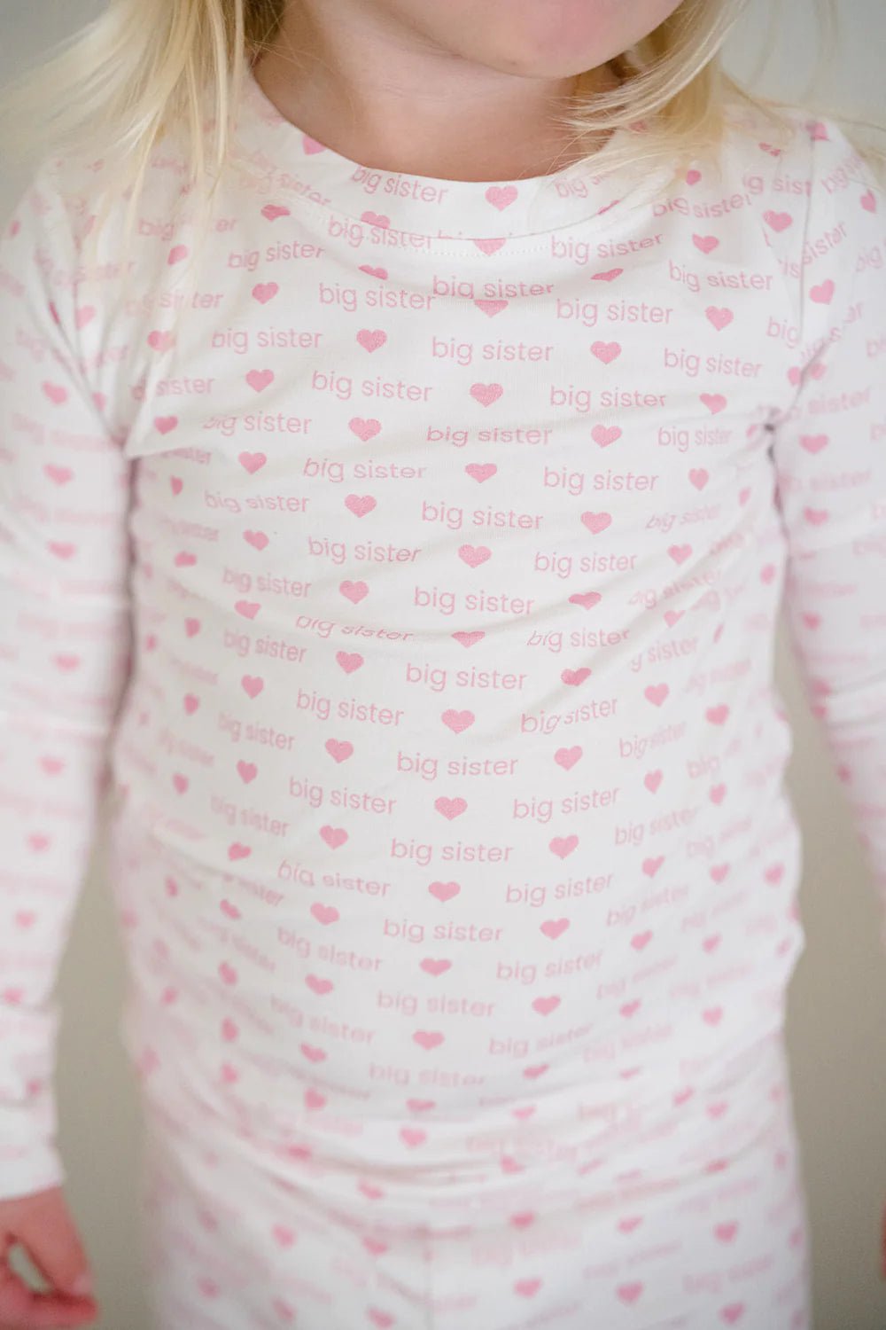 The Uptown Baby 2 Piece Pajama Set, Big Sister - Flying Ryno