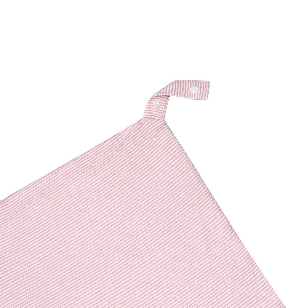 The Uptown Baby Dog Lovey Blanket, Pink Mini-Stripe - Flying Ryno
