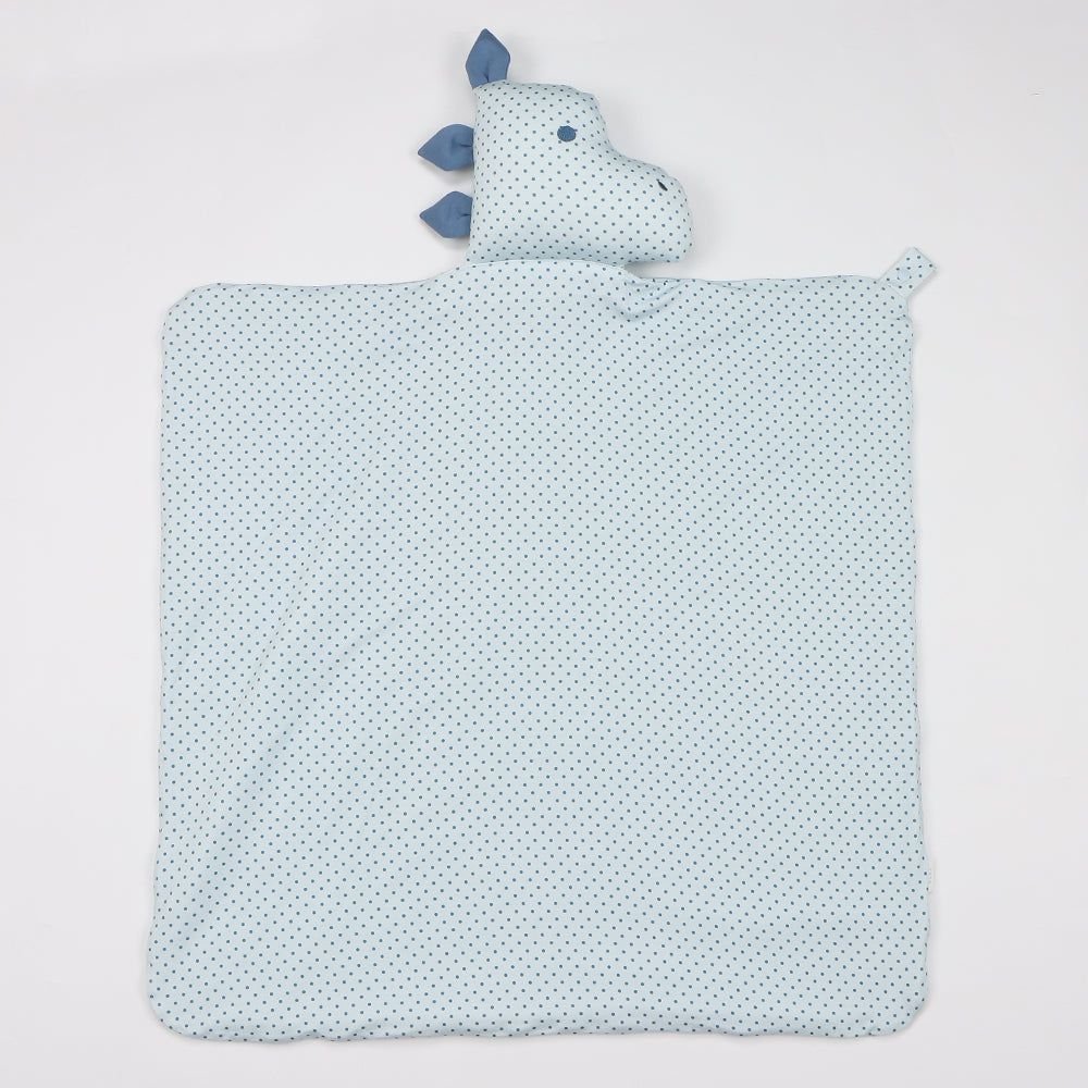 The Uptown Baby Lovey Blanket, Dino Dots - Flying Ryno
