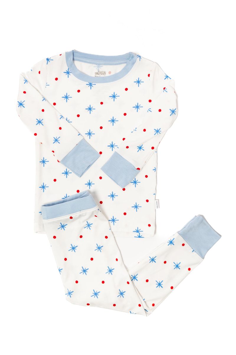 The Uptown Pajama Set 2 Piece - Sparkle & Dot - Flying Ryno