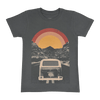Tiny Whales Enjoy the Ride Tee - Faded Black - Flying Ryno