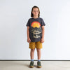 Tiny Whales Enjoy the Ride Tee - Faded Black - Flying Ryno