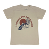 Tiny Whales Looking for Adventure Tee - Parchment - Flying Ryno