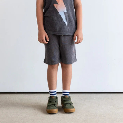 Tiny Whales Rad Power Shorts - Mineral Black - Flying Ryno
