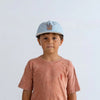 Tiny Whales Rad, White, and Blue Snapback - Flying Ryno