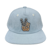 Tiny Whales Rad, White, and Blue Snapback - Flying Ryno