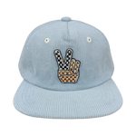 Tiny Whales Rad, White, and Blue Snapback - Flying Ryno