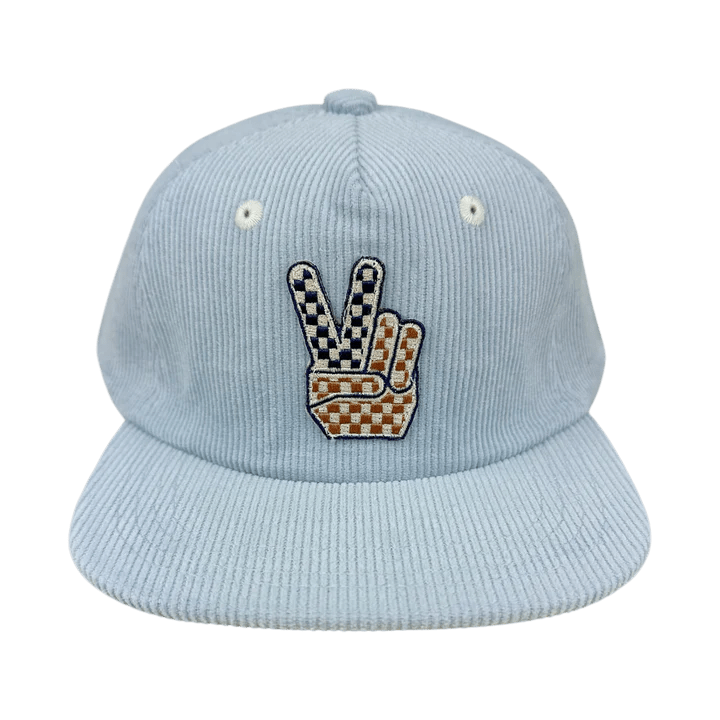 Tiny Whales Rad, White, and Blue Snapback - Flying Ryno