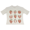 Tiny Whales Strawberry Fields Super Tee - Natural - Flying Ryno