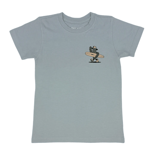 Tiny Whales Take it Easy Tee - Stone Blue - Flying Ryno