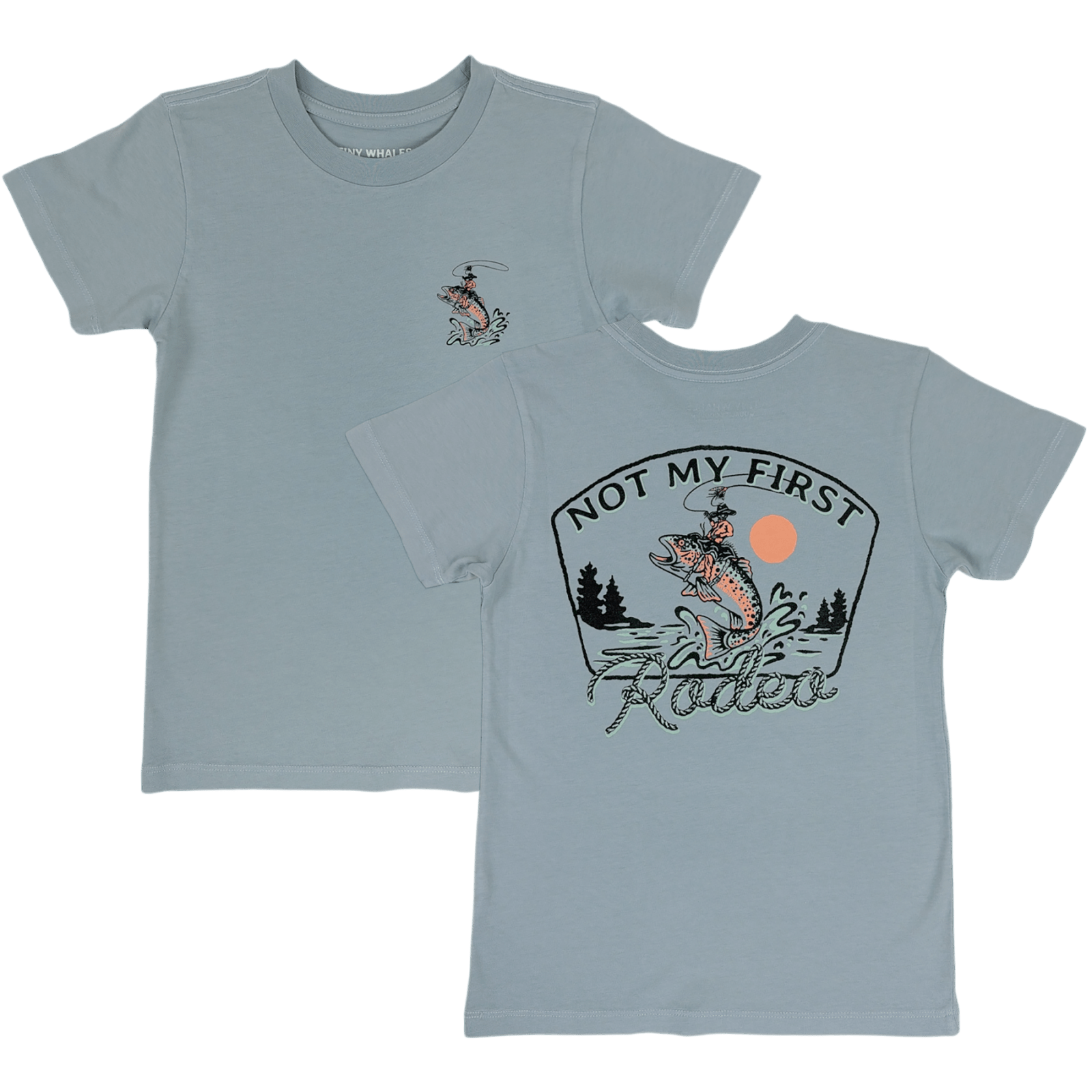 Tiny Whales Tee, Not My First Rodeo - Flying Ryno