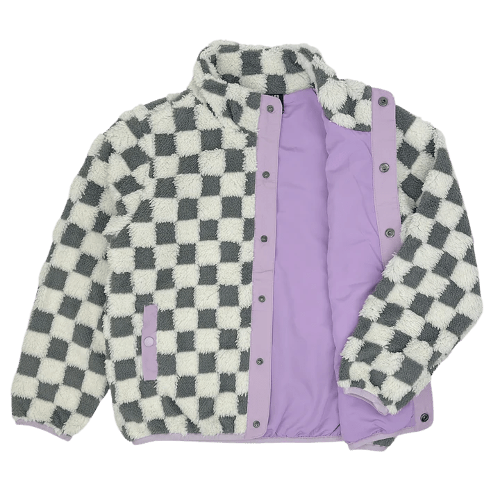 Tiny Whales Vibe Check Sherpa Jacket - Flying Ryno