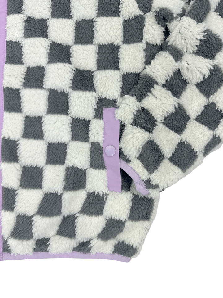Tiny Whales Vibe Check Sherpa Jacket - Flying Ryno