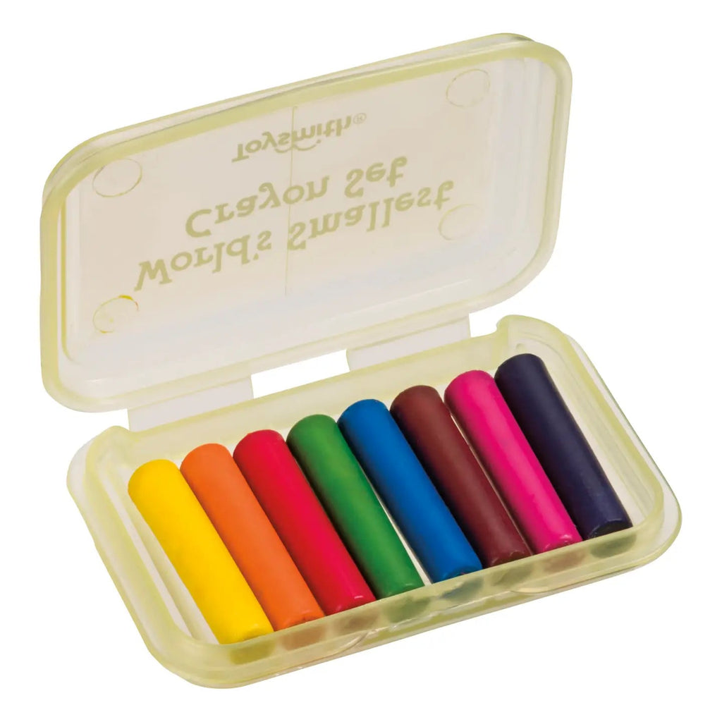 Toysmith 2.5" Mini Crayon Set, Travel Size - Flying Ryno