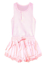 Tractr Racerback Dance Romper Pink - Flying Ryno
