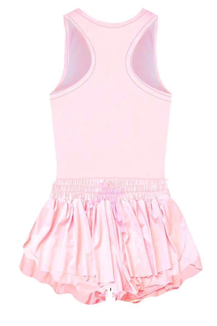 Tractr Racerback Dance Romper Pink - Flying Ryno