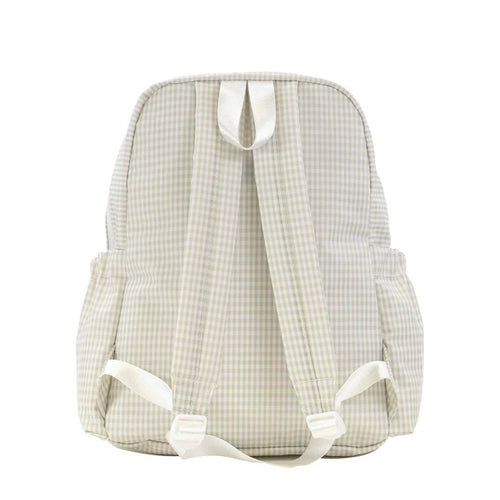 Trvl Design BACKPACKER - BACKPACK GINGHAM PEARL GREY - Flying Ryno