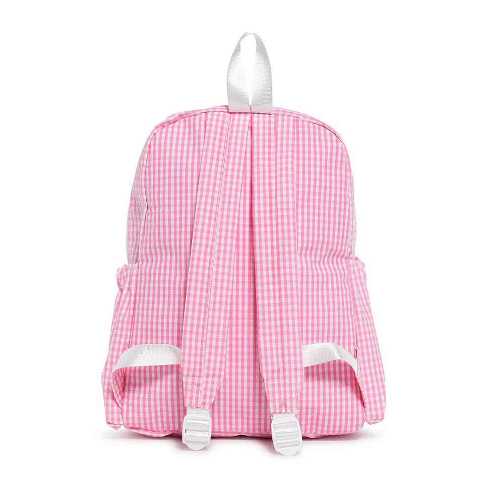 TRVL Design BACKPACKER - BACKPACK GINGHAM PINK - Flying Ryno