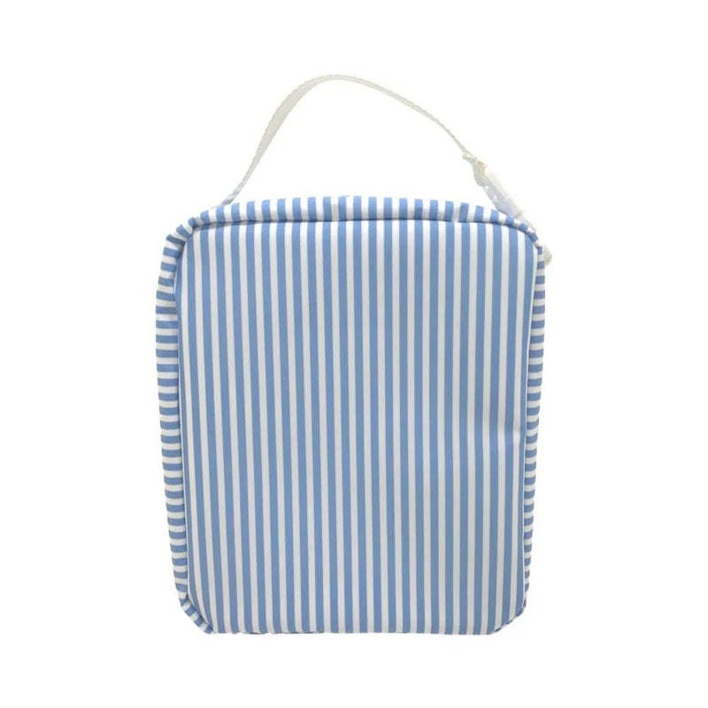 Trvl Design LUNCH BOX Insulated Lunch Bag - PIMLICO STRIPE CHAMBRAY - Flying Ryno