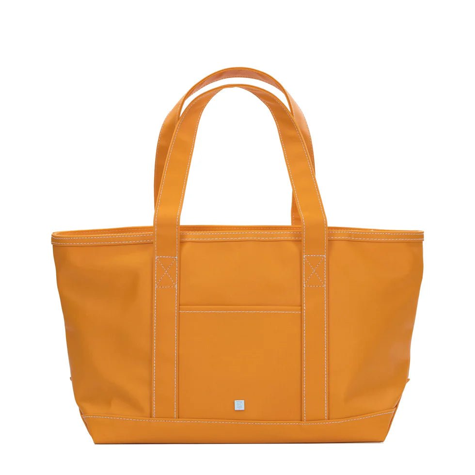 Trvl Design MEDIUM TOTE - COATED CANVAS ORANGE - Flying Ryno