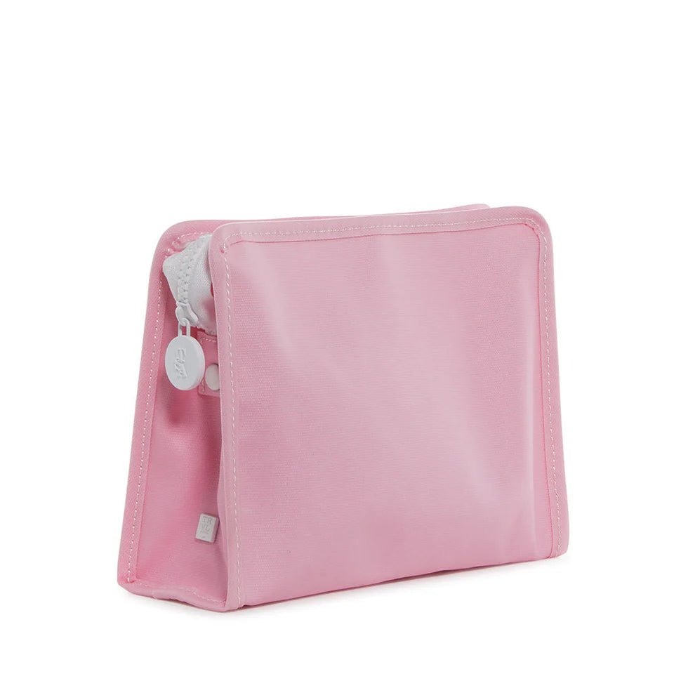 Trvl Design ROADIE MEDIUM Zip Pouch - COATED CANVAS PEONY - Flying Ryno