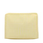 Trvl Design ROADIE MEDIUM Zip Pouch - GINGHAM BUTTERCUP - Flying Ryno