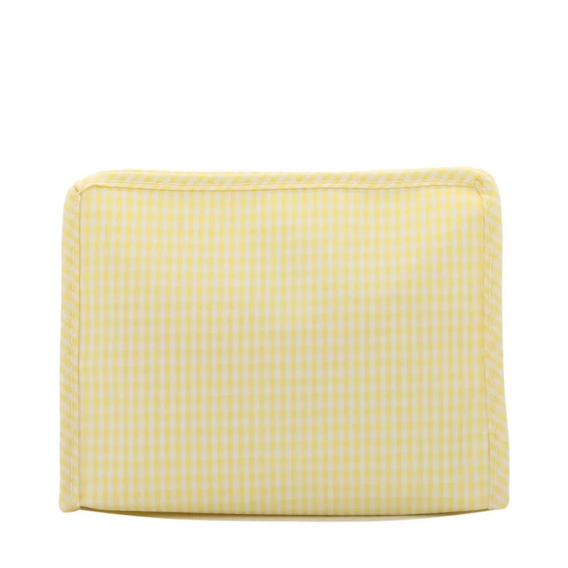 Trvl Design ROADIE MEDIUM Zip Pouch - GINGHAM BUTTERCUP - Flying Ryno