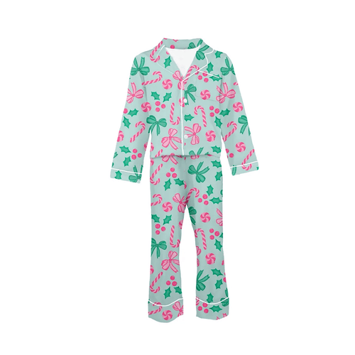 Tweenstyle by Stooper Loungewear Set - Jolly Holly Print - Flying Ryno