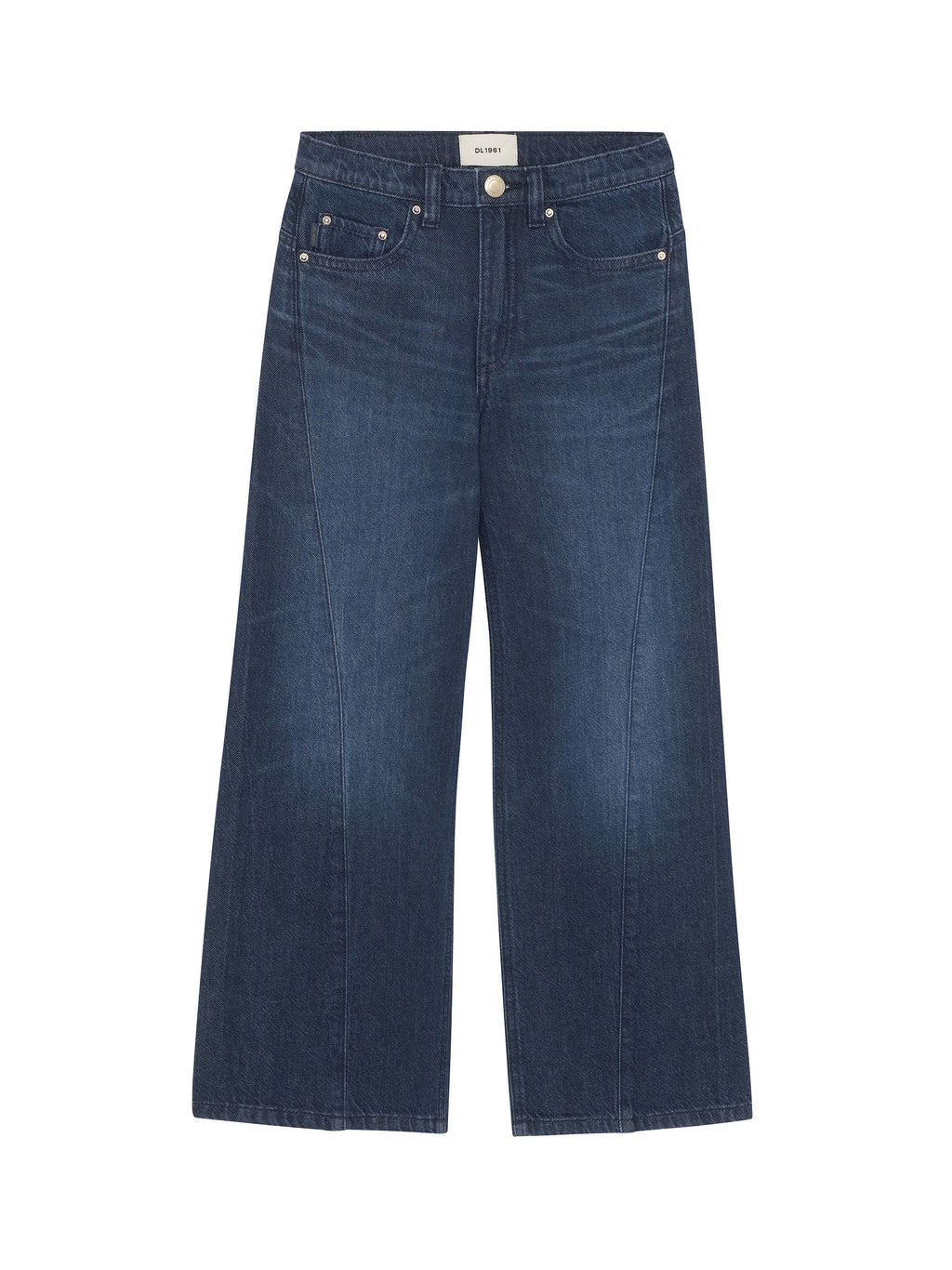 DL1961 Frankie Low-Slung, Wide Leg, Deep Water