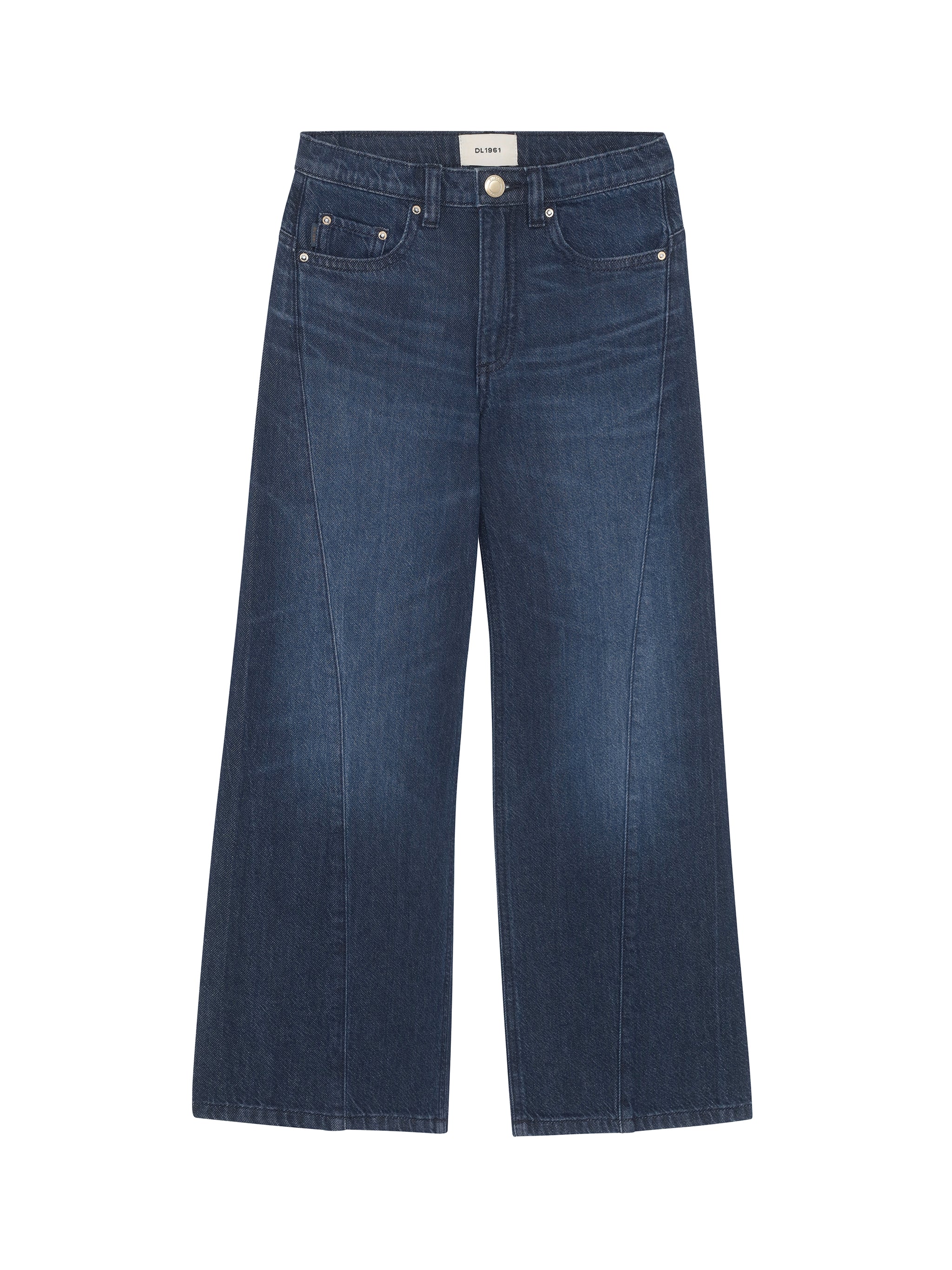 DL1961 Frankie Low-Slung, Wide Leg, Deep Water