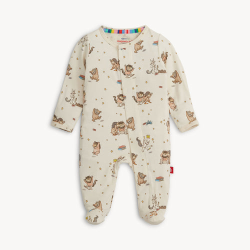 Magnetic Me Where The Wild Things Are Right Fit Footie - Flying Ryno