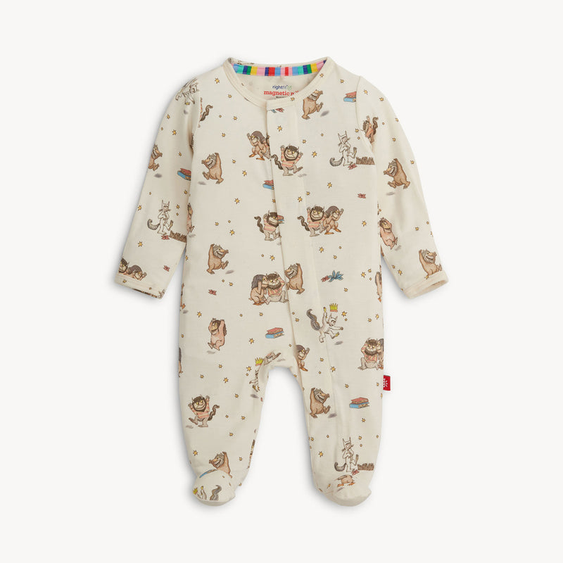 Magnetic Me Where The Wild Things Are Right Fit Footie - Flying Ryno